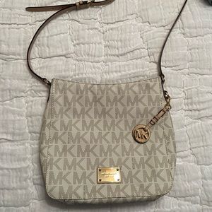 Michael Kors monogram crossbody bag